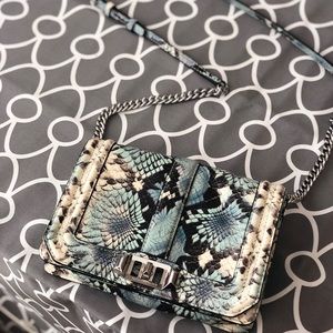 Rebecca Minkoff snakeskin crossbody